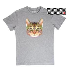 Прикольные футболки: Cat Geometria 2